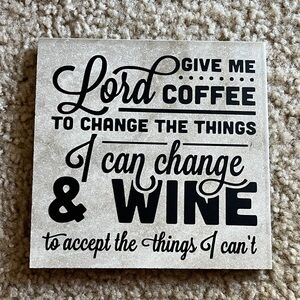 Table Top Coffee Sign